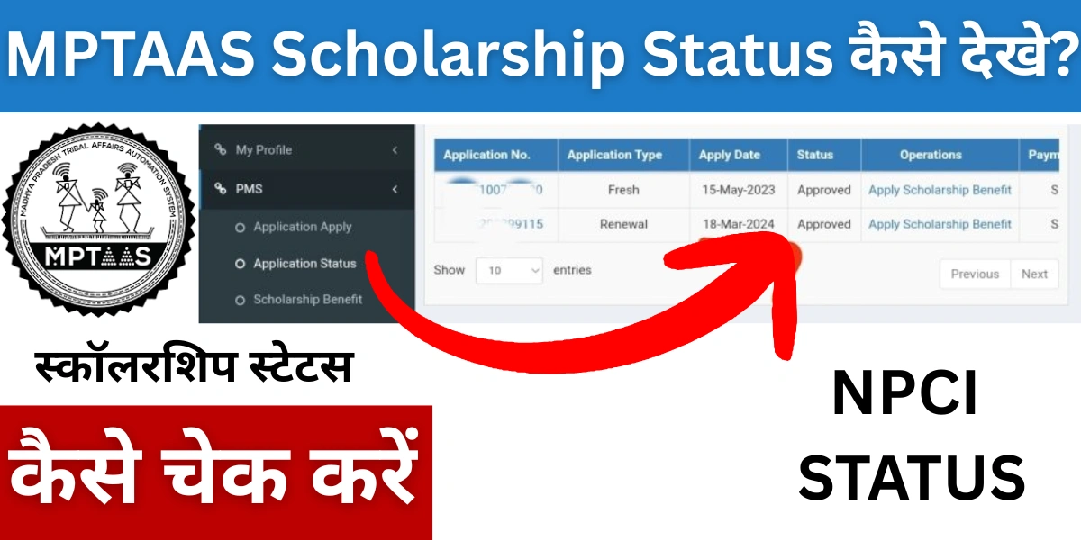 MPTAAS Scholarship Status